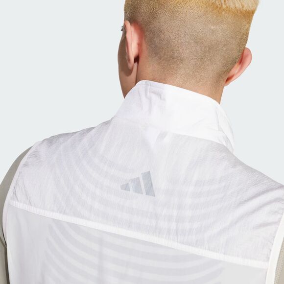 Adidas Men's large HIIT Training Ultralight IS3702 White spark vest running NEW - Picture 7 of 14